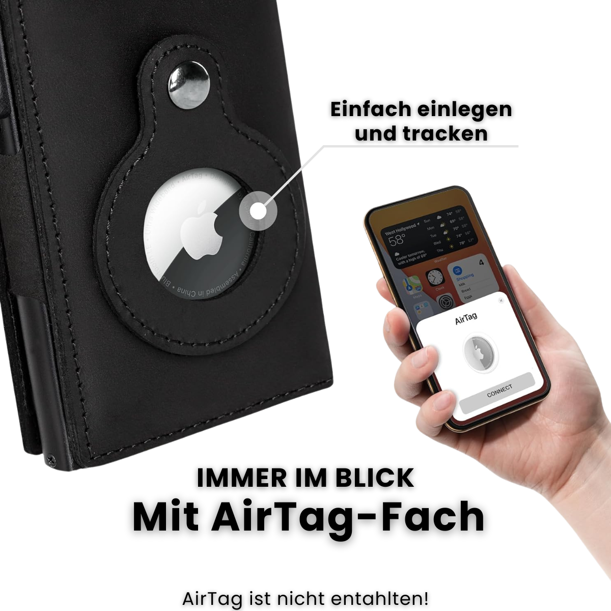SafeWallet™ - Sicherer Stil, nie mehr ohne Geldbeutel