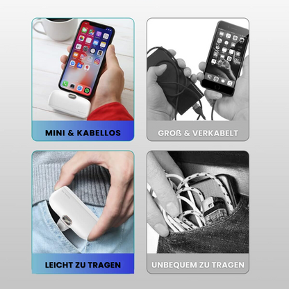 MiniPowerBank™ - Die kompakte Powerquelle für alle Situationen