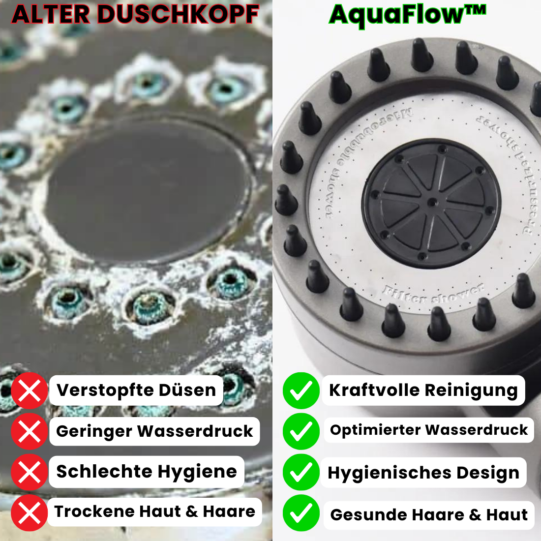 AquaFlow™ - Schnelle und kraftvolle Erfrischung